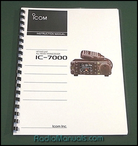 Icom IC-7000 Instruction Manual